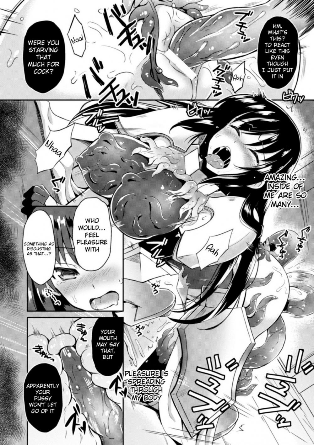 Hentai Manga Comic-The Desire to Squirm within the Armor-Read-12